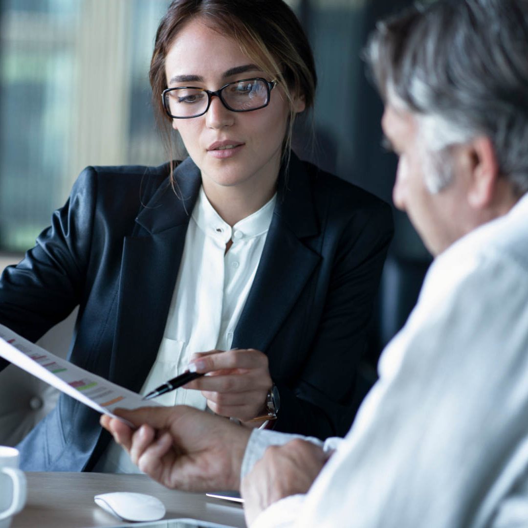 Lawyer and client discussion about sealing records